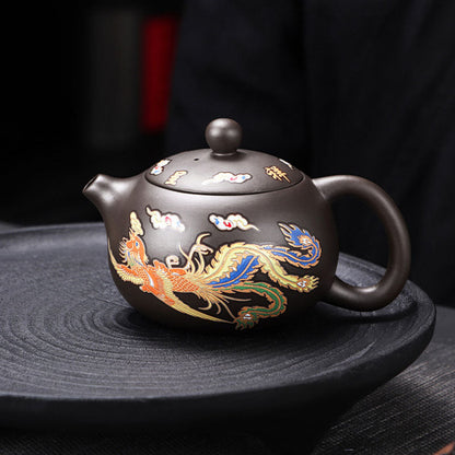 ClayWing™ Color Changing Phoenix Teapot