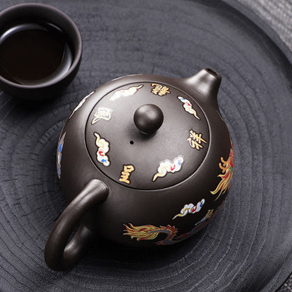 ClayWing™ Color Changing Phoenix Teapot