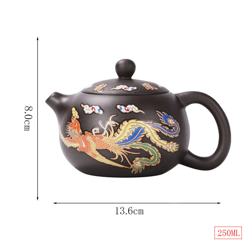 ClayWing™ Color Changing Phoenix Teapot