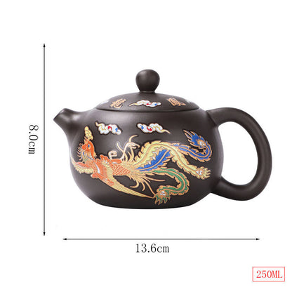 ClayWing™ Color Changing Phoenix Teapot