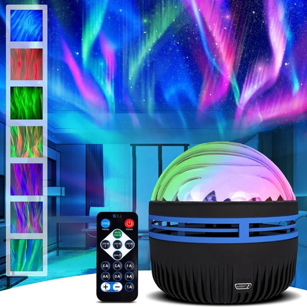 AuroraWind™ Colorful Projection Lamp